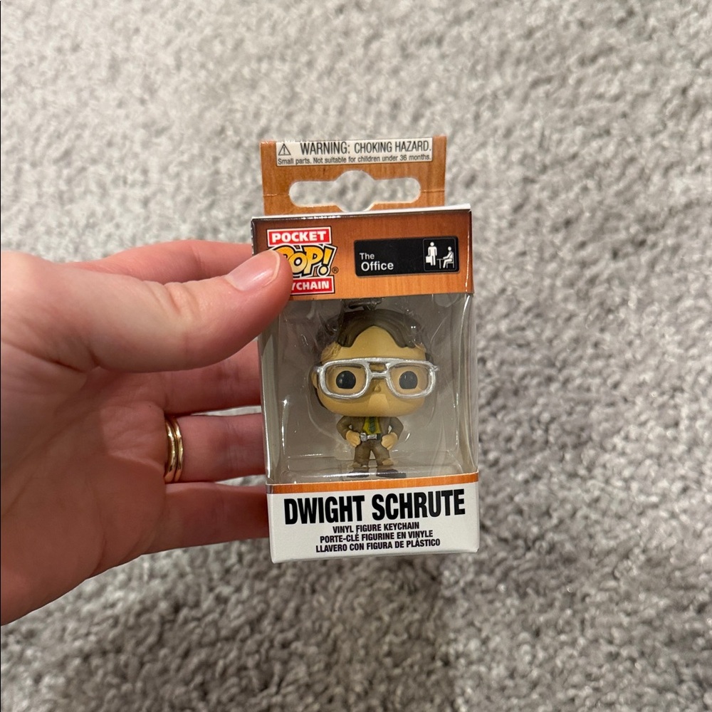 Funko Pocket Pop! Keychain Box with Blue Logo